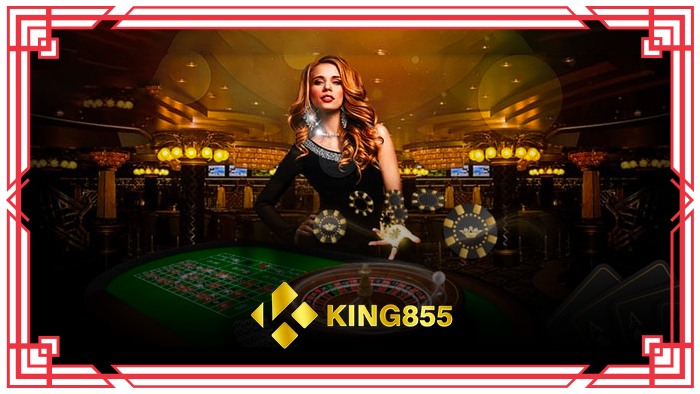 King 855 & Kiss918 casino with a woman playing a game of roule 2023 Singapore